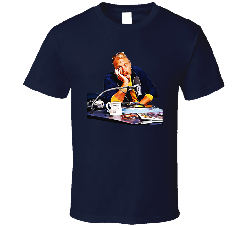 Wkrp In Cincinnati Johnny Fever Disc Jockey T Shirt