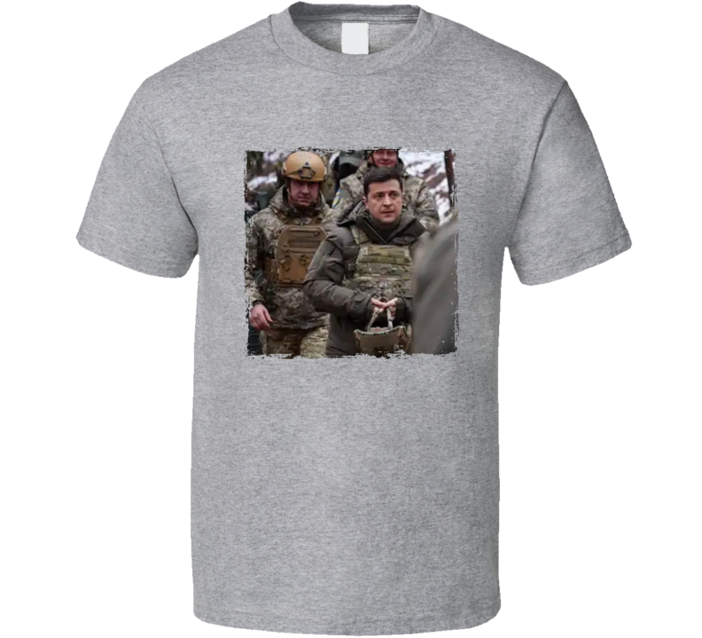 Volodymyr Zelenskyy In The Field T Shirt