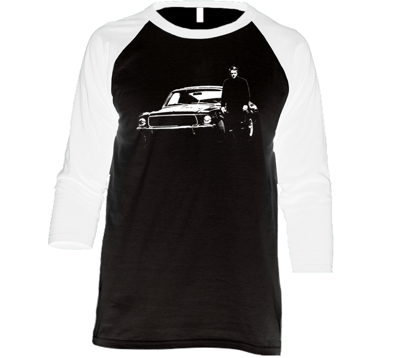 Steve Mcqueen The King Of Cool Raglan T Shirt