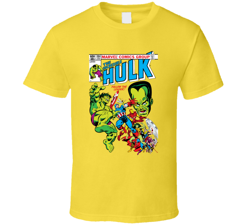 The Incredible Hulk Comic Issue 284 T Shirt