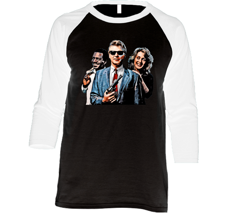 Sledge Hammer 80s Tv Series Raglan T Shirt