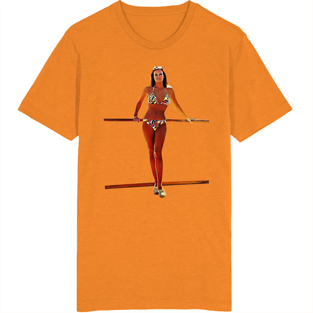 Raquel Welch Bikini Pin Up Girl T Shirt