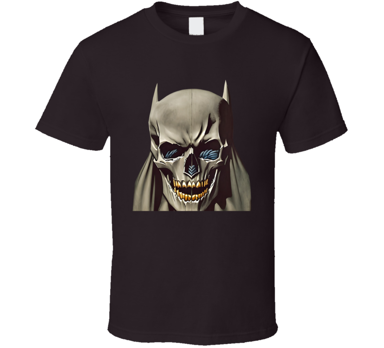 Batman Skull Face T Shirt