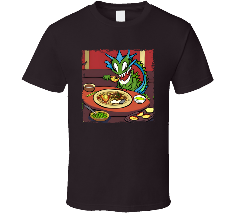 Zombie Lizard Eating T Shirt