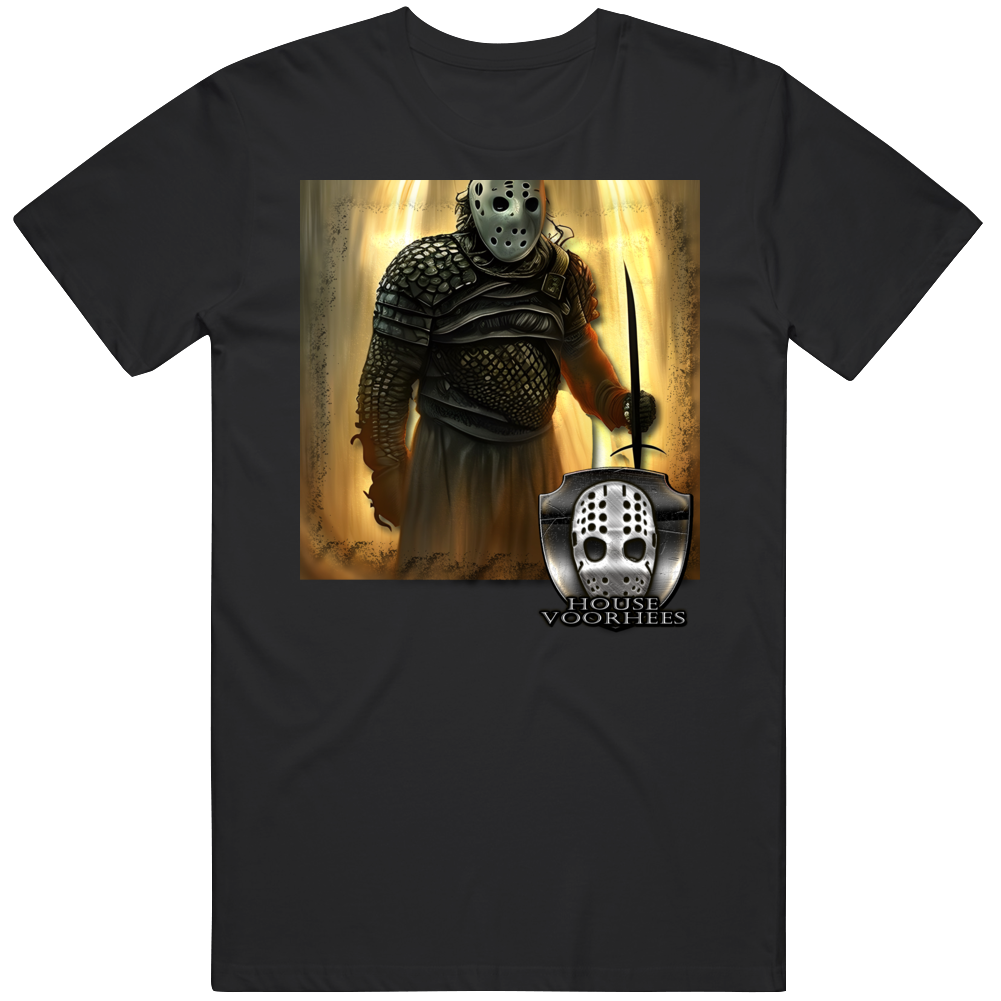 House Voorhees Game Of Thrones Got Parody Mash Up Fan Art T Shirt