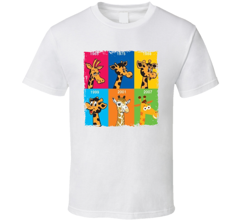 Toys R Us Geoffrey Through The Years T Shirt