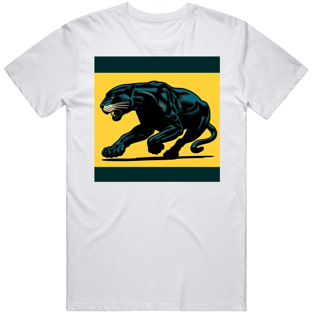 Black Jaquar Panther Animal T Shirt