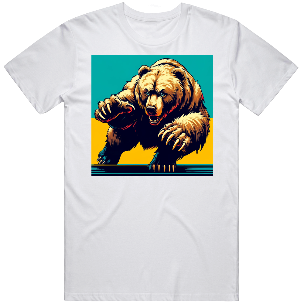 Grizzly Bear Predator Animal T Shirt