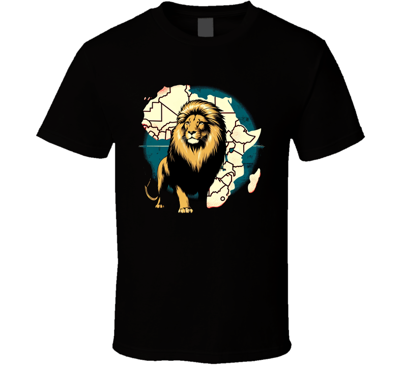 Lion Africa Savannahs Apex Predator T Shirt