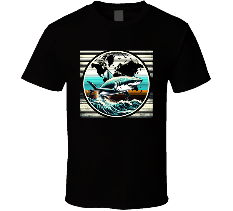 Great White Shark Ocean Apex Predator T Shirt