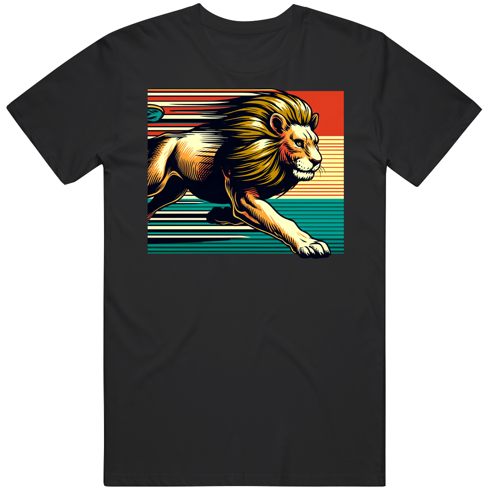 Lion Animal King Of The Jungle T Shirt