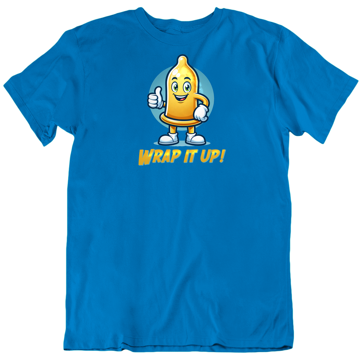 Wrap It Up Funny Condom Parody T Shirt