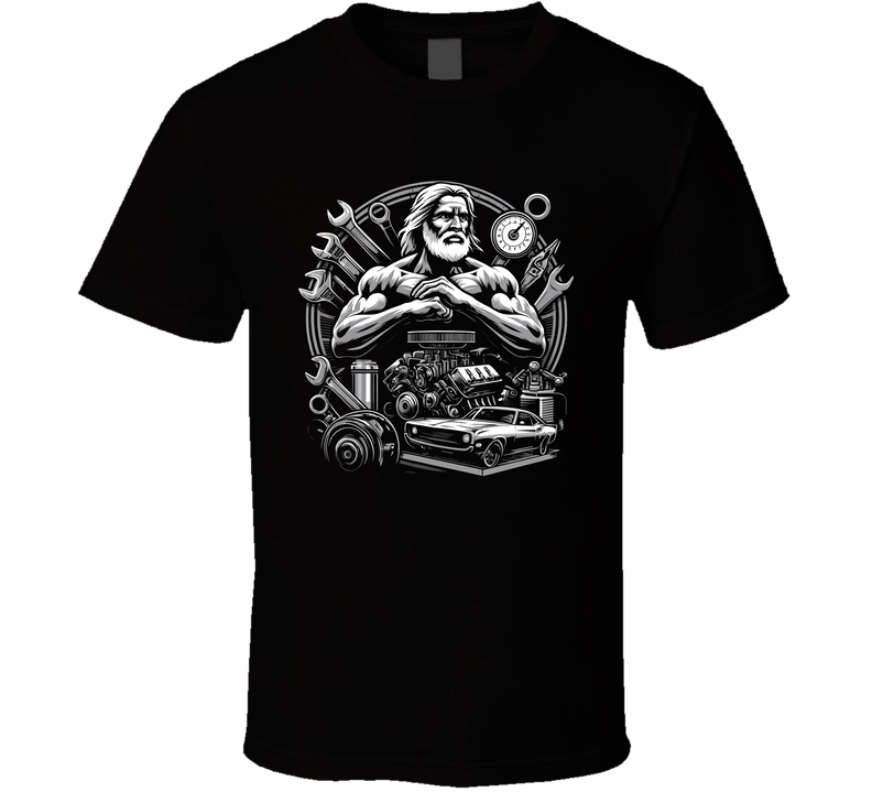 Mechanic Hard Working Tough Job T Shirt