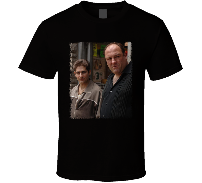 Christopher And Tony Sopranos T Shirt