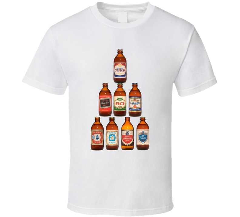 Old Beers Canada Retro T Shirt