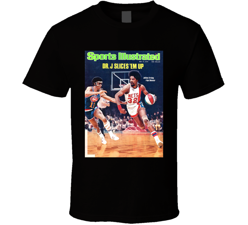 Dr J Basketball Retro Classic T Shirt