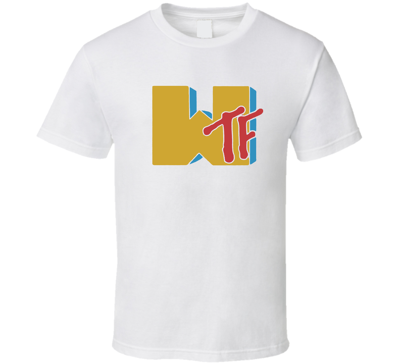 Wtf Parody Music Tv Funny T Shirt