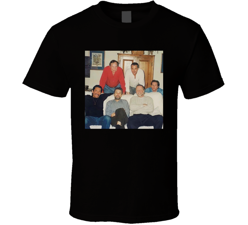 Heat Cast Behind The Scenes 90s Movie T Shirt