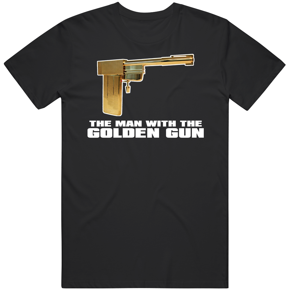 The Man With The Golden Gun James Bond T Shirt