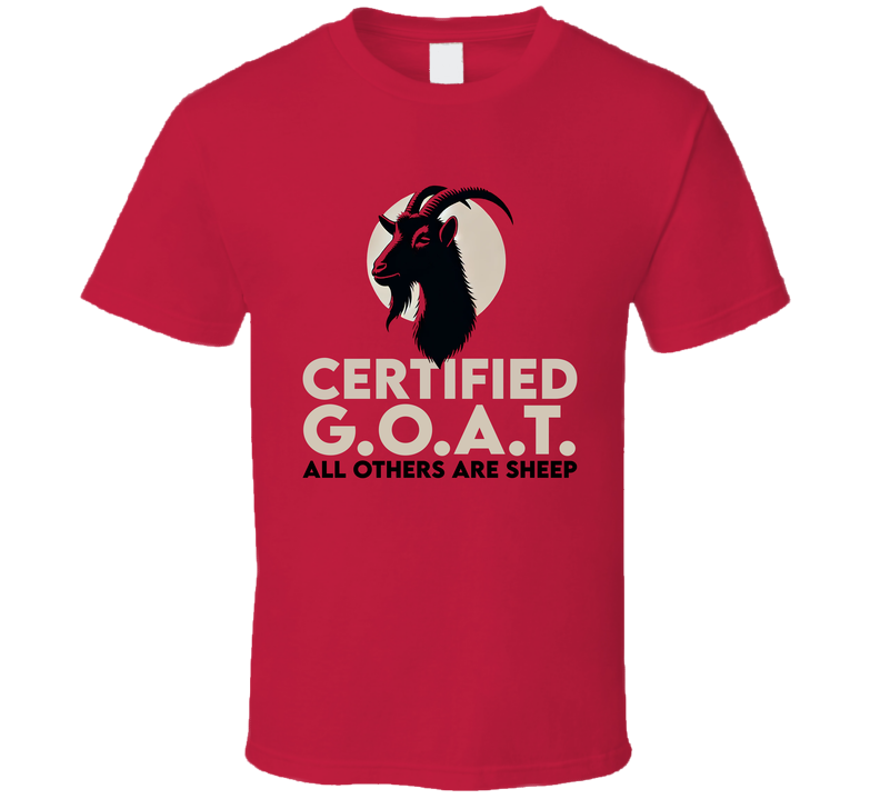 Certified Goat Legendary T Shirt