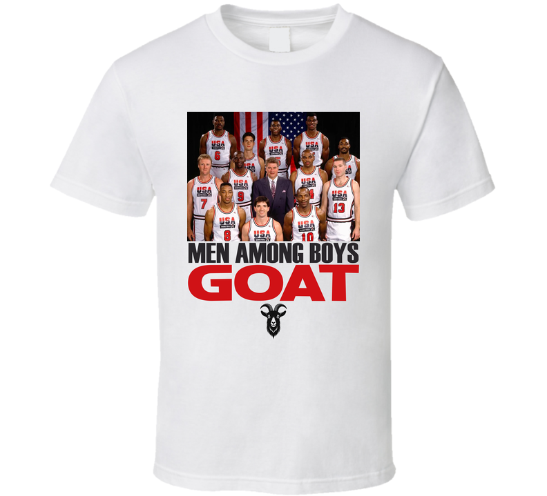 Dream Team 1992 Basketball Team Goat T Shirt