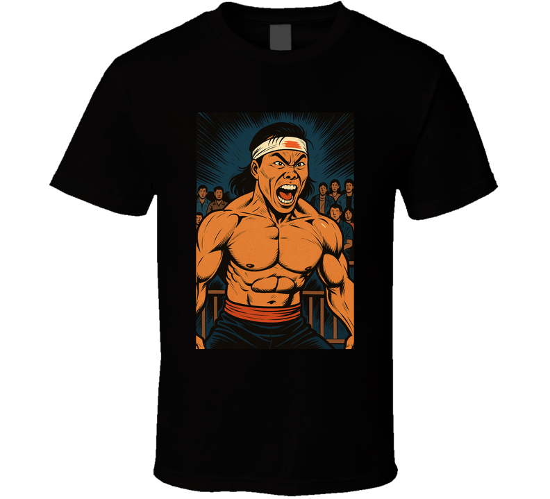 Bolo Yeung Bloodsport Comic T Shirt Bolo Yeung Bloodsport Comic T Shirt