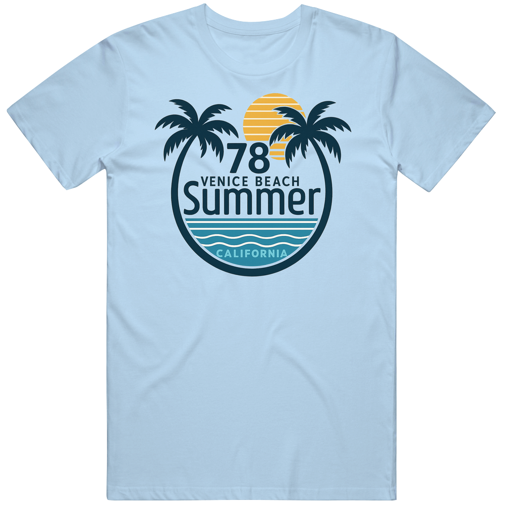 1978 Venice Beach Cali Summer T Shirt 1978 Venice Beach Cali Summer T Shirt