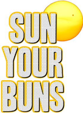 Sun Your Buns Funny Beach Summer Surf Cottage Vacation T Shirt