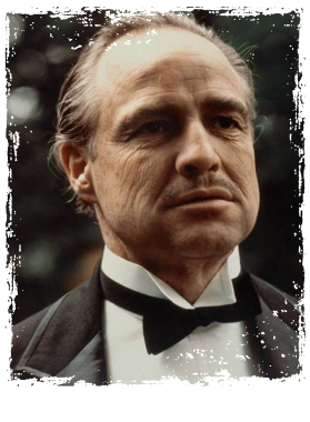 Don Corleone Marlon Brando Godfather Movie Fan T Shirt