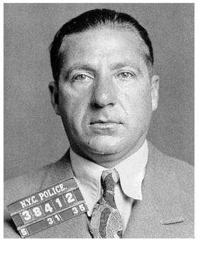 Frank Costello Crime Boss Mugshot Fan T Shirt