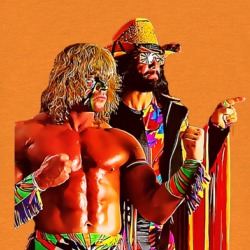 Ultimate Warrior Macho Man Wrestling T Shirt 39143171