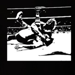 Hulk Hogan Takes Down The Iron Sheik Wrestling T Shirt 39233203