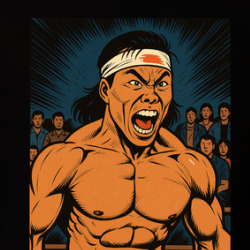 Bolo Yeung Bloodsport Comic T Shirt 40259991