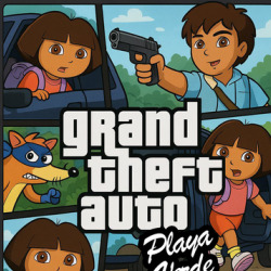 Gta Dora Playa Verde Parody Funny T Shirt 40261978