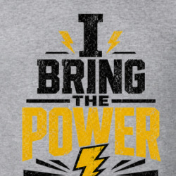 I Bring The Power Electrician Job Funny T Shirt 40370356