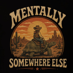 Mentally Somewhere Else Turtleboy Funny T Shirt 40371016
