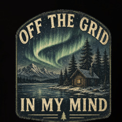 Off The Grid In My Mind Funny T Shirt 40371500