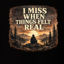 I Miss When Things Felt Real Hope Life Throwback T Shirt 40372832