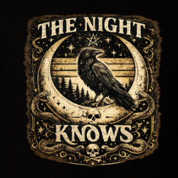 The Night Knows Witchy Spells Parody T Shirt 40372853