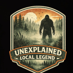 Unexplained Local Legend Funny Swamp Monster Bigfoot T Shirt 40374305