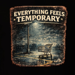 Everything Feels Temporary Funny Irony T Shirt 40374308