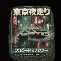 Underground Tokyo Racing Parody T Shirt 40374311